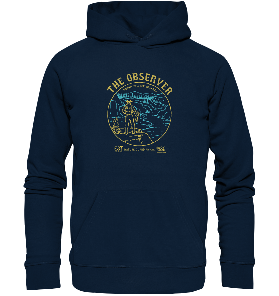 Abenteuerzeit - Basic Hoodie – Bild 2