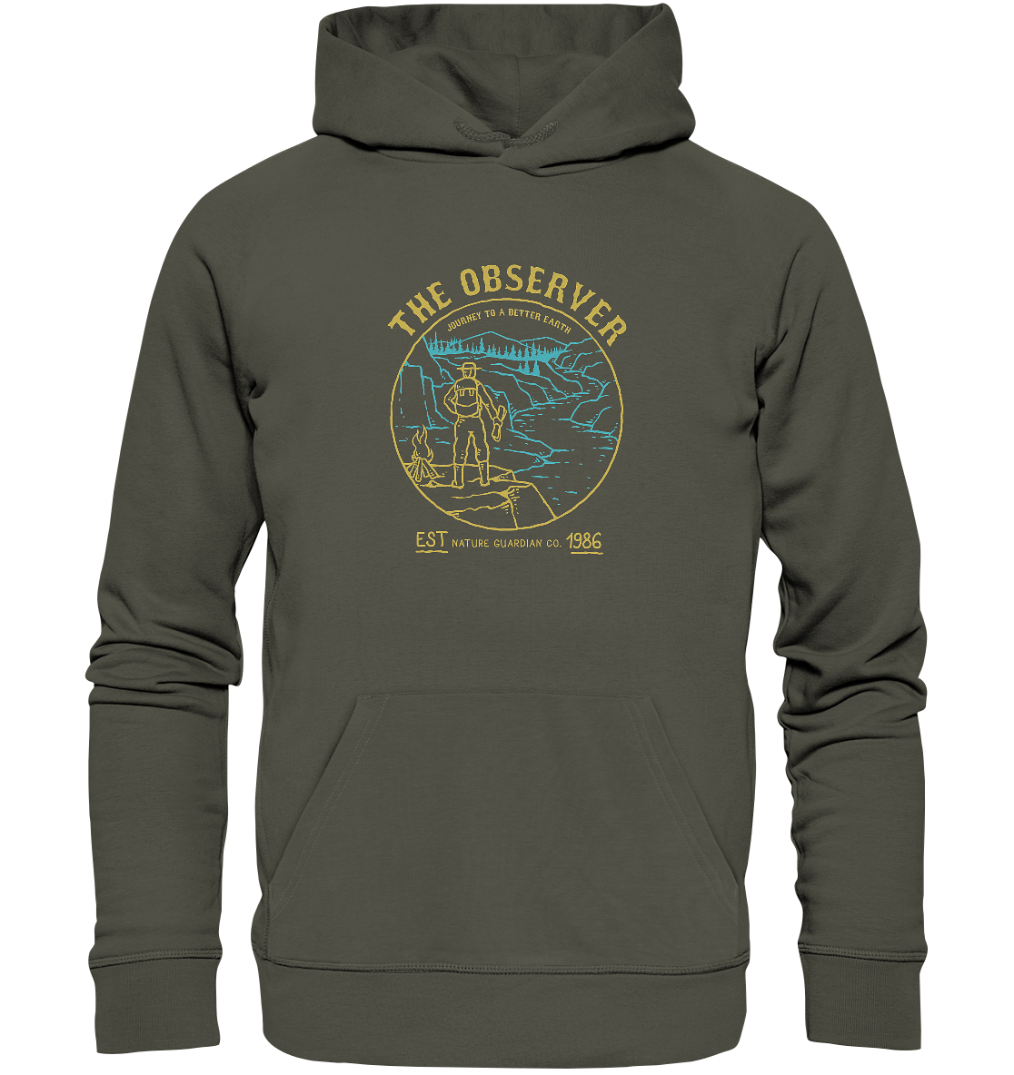 Abenteuerzeit - Basic Hoodie – Bild 3