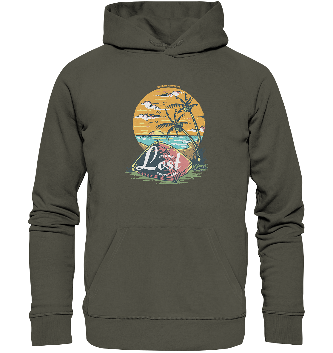 Strandzelt - Basic Hoodie – Bild 4