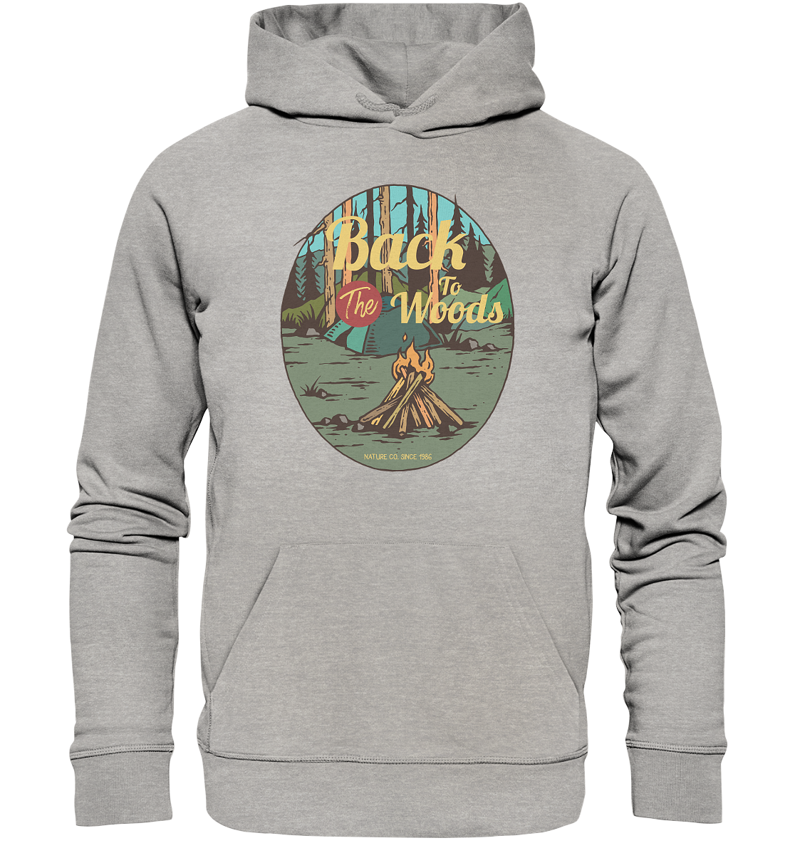 Lagerfeuerzeit - Basic Hoodie
