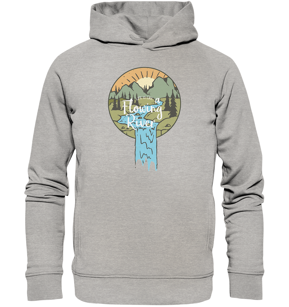 Lebensfluss - Fashion Hoodie