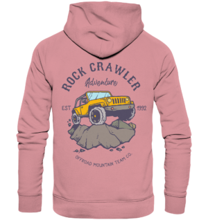 Felskrabbler - Organic Hoodie Back